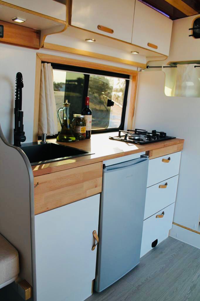 Custom Peugeot Boxer camper conversion by Lococamper Spain