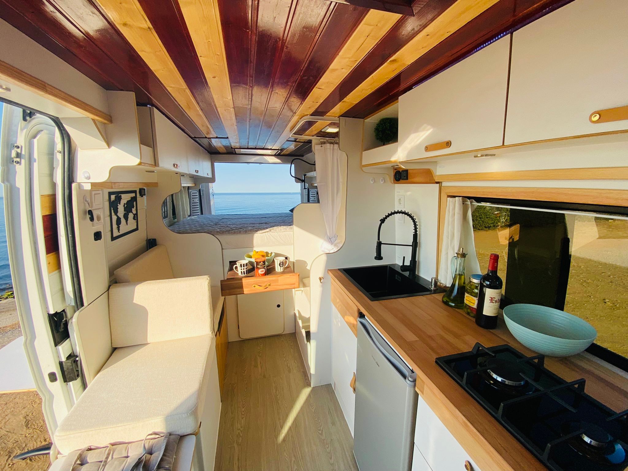 Custom Peugeot Boxer camper conversion by Lococamper Spain