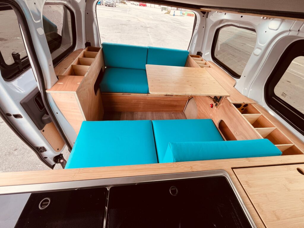 Victron electrical installation in Peugeot camper van